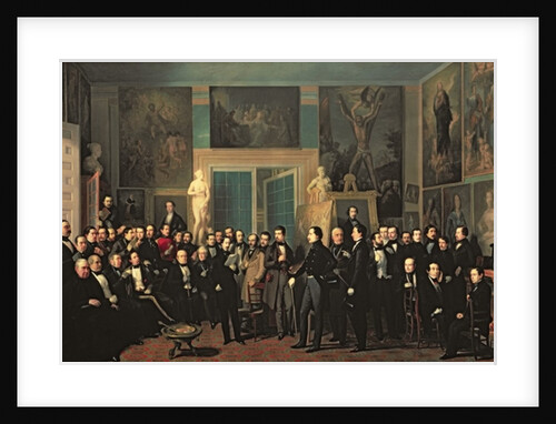 The Gathering of the Poets, 1846 by Antonio María Esquivel y Suárez de Urbina
