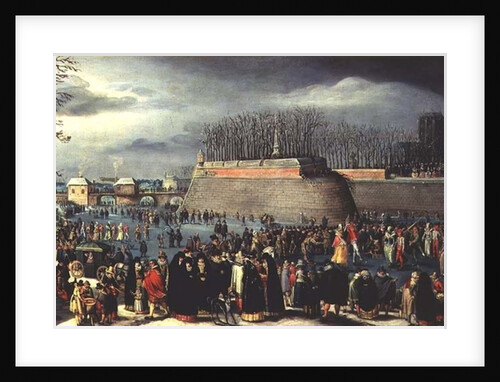 Skating During Carnival by Denys van Alsloot