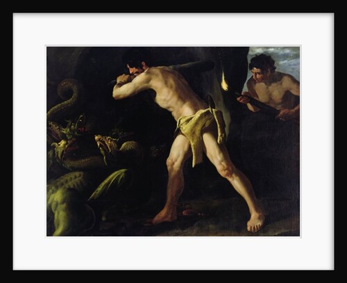 Hercules Fighting with the Lernaean Hydra, c.1634 by Francisco de Zurbaran