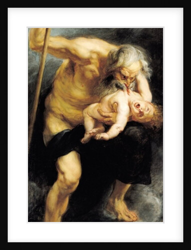 Saturn Devouring his Son by Peter Paul Rubens