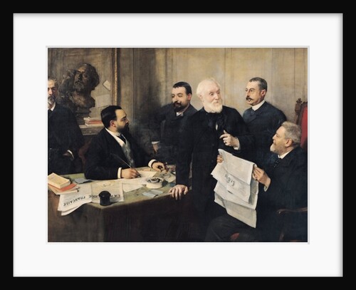 The Board of Directors of 'La Republique Francaise', 1890 by Henri Gervex