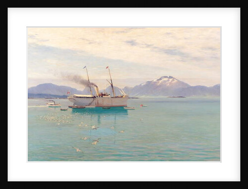 Summer Morning at Molde, 1892 by Johannes Martin Grimelund