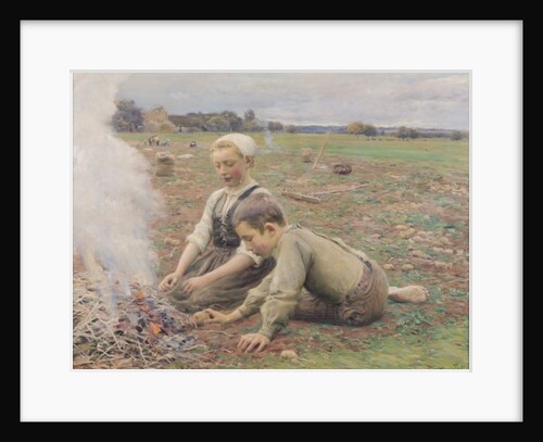 The Potato Gatherers, 1898 by Jose Julio de Souza Pinto