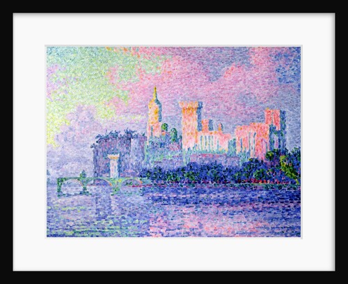 The Chateau des Papes, Avignon, 1900 by Paul Signac