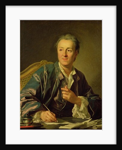 Portrait of Denis Diderot by Louis Michel van Loo