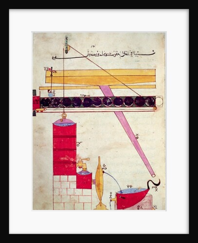 Device for supplying water to a fountain by Islamic School