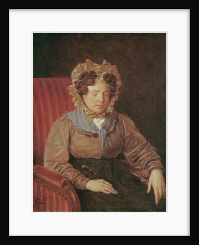 The painter's mother-in-law by Baron Antoine Jean Gros