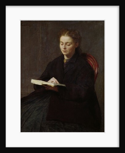 Reading, 1863 by Ignace Henri Jean Fantin-Latour