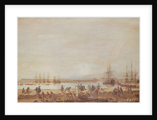 View of the New Port of Toulon and the King's Squadron, 1777 by Michel de Toulon
