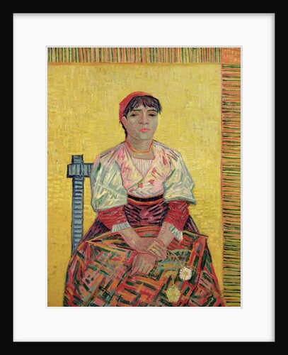 The Italian: Agostina Segatori, 1887 by Vincent van Gogh