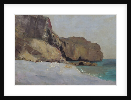 The Rocks at Vallieres, near Royan by Odilon Redon