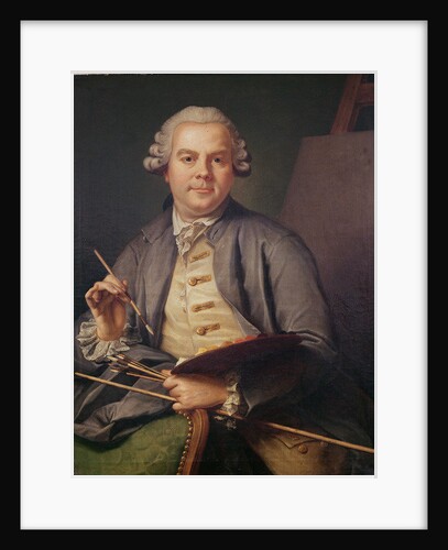 Self portrait, 1758 by Donat Nonotte