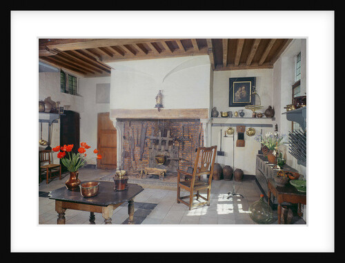 View of the kitchen in the House of the Abbess see also 208605, 208606, 375105 & 375106) by Anonymous