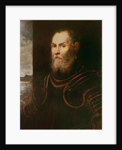 Portrait of an Admiral by Domenico Robusti Tintoretto