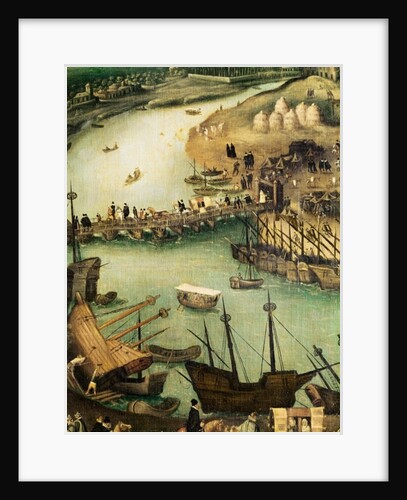 The Port of Seville, c.1590 by Alonso