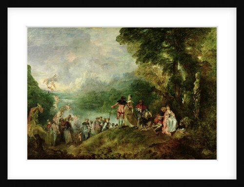 Embarkation for Cythera, 1717 by Jean Antoine Watteau