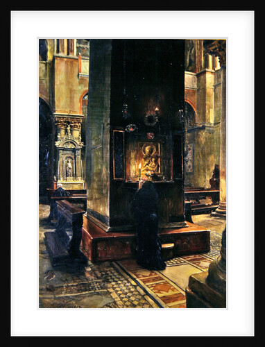 The Madonna del Bacio at San Marco, Venice, 1882 by Jean-Louis Ernest Meissonier