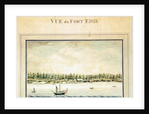 Fort Erie, late eighteenth century by French School