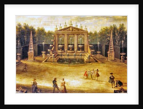 The Arc de Triomphe at Versailles by French School