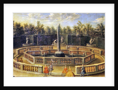 The Bosquet des Domes at Versailles by French School