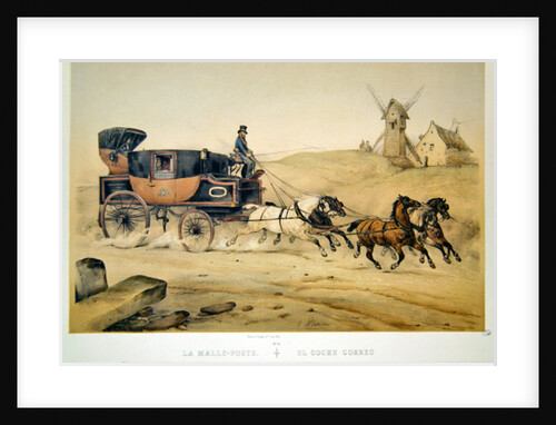 The Mail Coach by Victor Adam