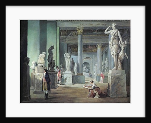 The Salle des Saisons at the Louvre, c.1802 by Hubert Robert