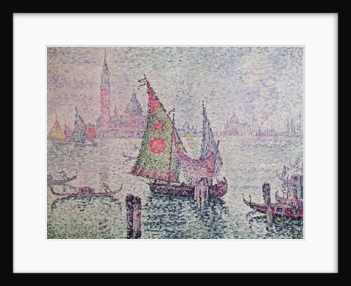 The Green Sail, Venice, 1904 by Paul Signac