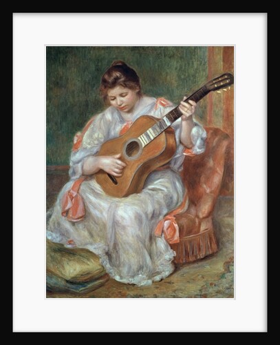 The Guitar Player, 1897 by Pierre Auguste Renoir