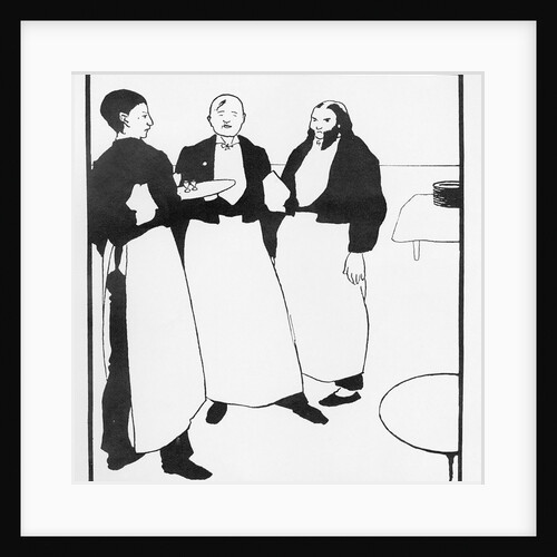 Garcons de Cafe by Aubrey Beardsley