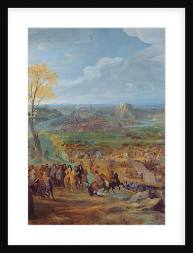 The Siege of Besancon in 1674 by the army of Louis XIV by Jean-Baptiste Martin