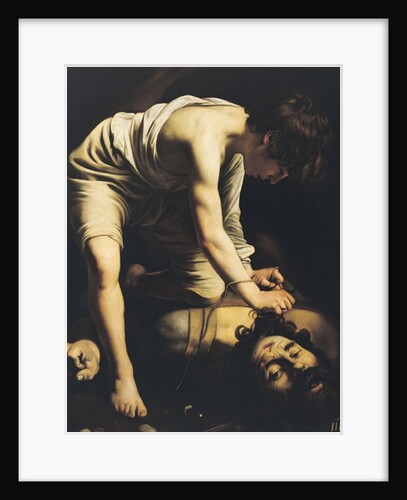 David Victorious over Goliath, c.1600 by Michelangelo Merisi da Caravaggio