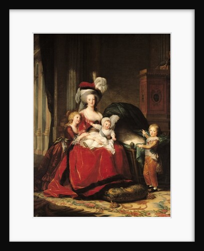 Marie-Antoinette and her Children, 1787 by Elisabeth Louise Vigee-Lebrun