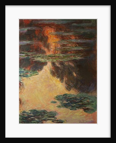 Waterlilies, detail, 1907 by Claude Monet