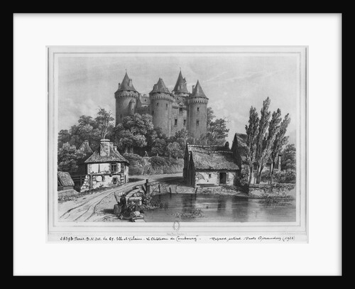 The Castle of Combourg by Felix Benoist