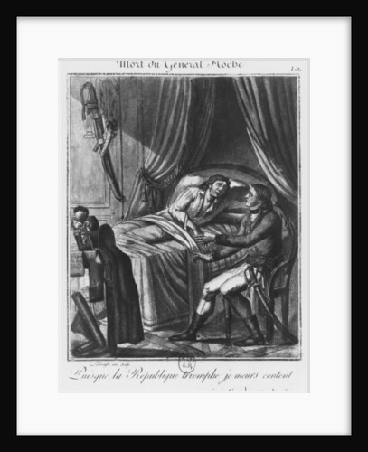 Death of General Louis Lazare Hoche on 19th September 1797 by French School