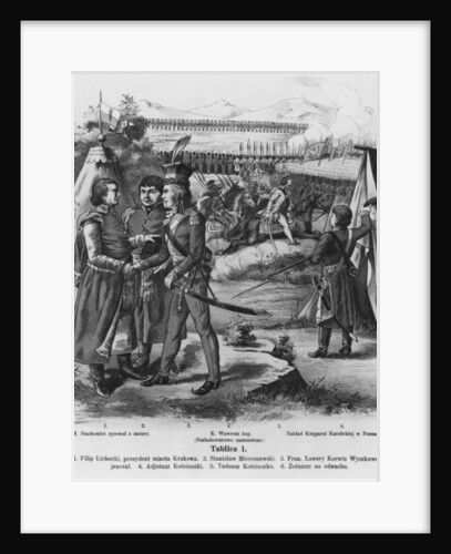 The army of Tadeusz Kosciuszko, 1794 by Polish School