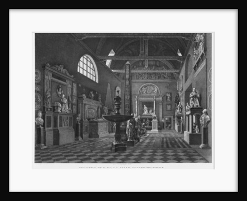 Second view of the introductory room, Musee des Monuments Francais, Paris by Jean Lubin Vauzelle