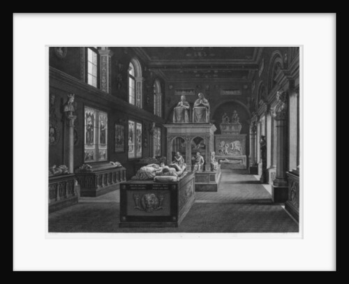 The 15th century room, Musee des Monuments Francais, Paris by Jean Lubin Vauzelle