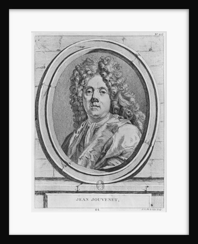 Portrait of Jean Jouvenet by Ange Laurent de Lalive de Jully