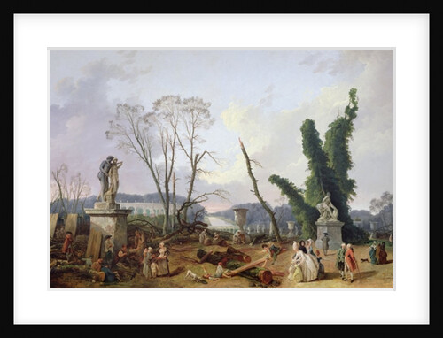 The Gardens of Versailles by Hubert Robert