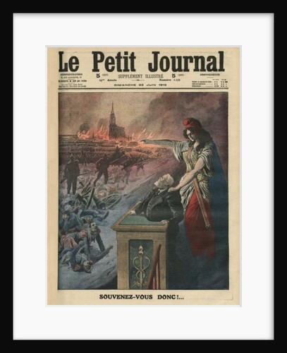 Disarmament of France, Jean Jaures and Marianne by French School