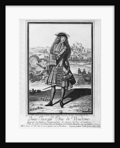 Louis Joseph de Bourbon, Duke of Vendome, known as 'The Great Vendome' by School French