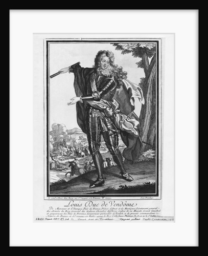 Louis Joseph de Bourbon, Duke of Vendome, known as 'The Great Vendome' by School French