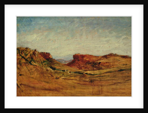 Landscape by Auguste Francois Ravier