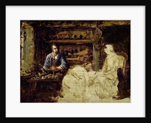 The Shoemaker of Reville, a town near Cherbourg by Guillaume Romain Fouace