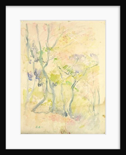 Forest in Fontainebleau, 1893 by Berthe Morisot