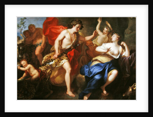 Bacchus and Ariadne by French School