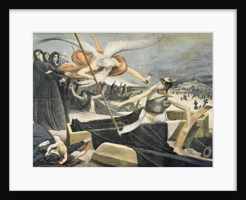 The death of Bismarck by F. L. & L. Royer Meaulle