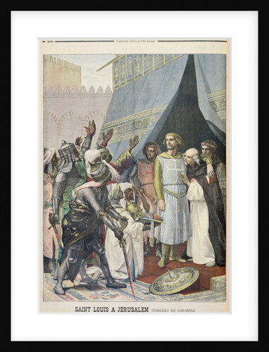 St. Louis in Jerusalem by Alexandre Cabanel
