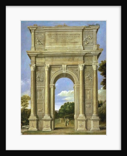 The Arch of Triumph by Domenichino